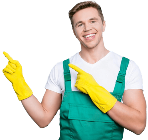 Professionelle Reinigungskraft von SR Clean Hamburg